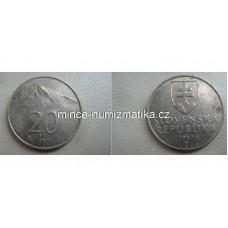 20 halier 1997 - Slovensko